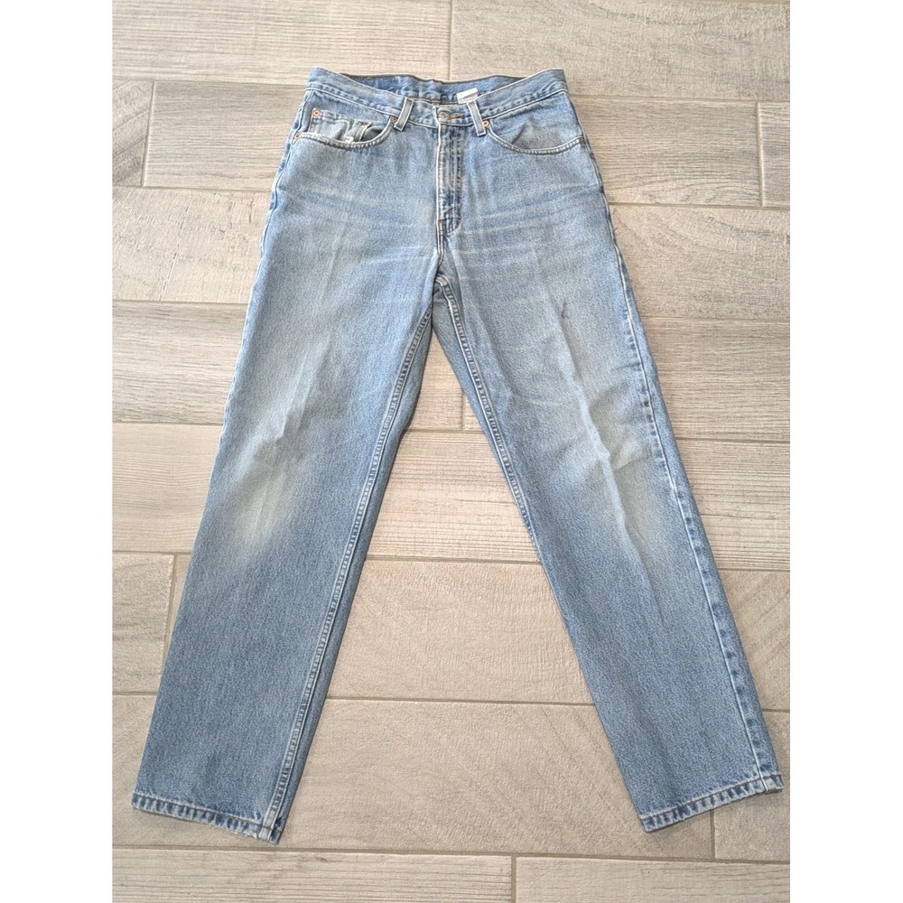 Vintage Levis 550 Relaxed Fit Jeans Tapered Mens 32x32 Light Wash Denim 90s Y2K